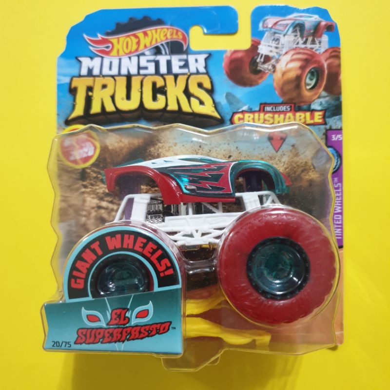 Hot Wheels Monster Truck 2019 EL SUPERFASTO HOUND HAULER HISSY BAD ...