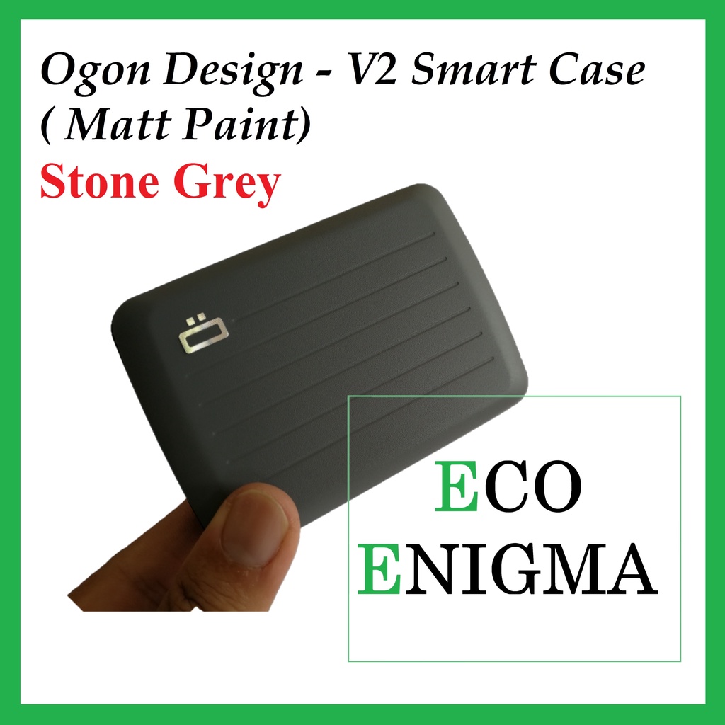 Ogon Smart Case V2 Matt Paint Series, RFID Theft Proof Waterproof Card