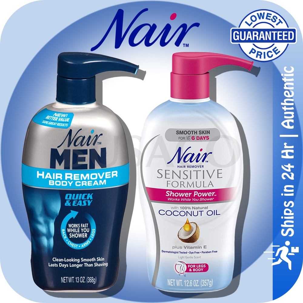 🔥In Stock🔥 Nair Hair Remover Body Cream for Men Sensitive Formula