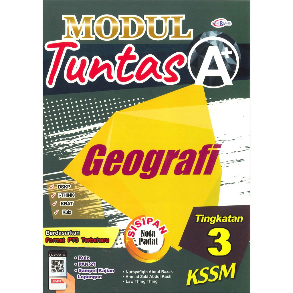 Modul A+ Geografi Tingkatan 3 KSSM | Shopee Malaysia