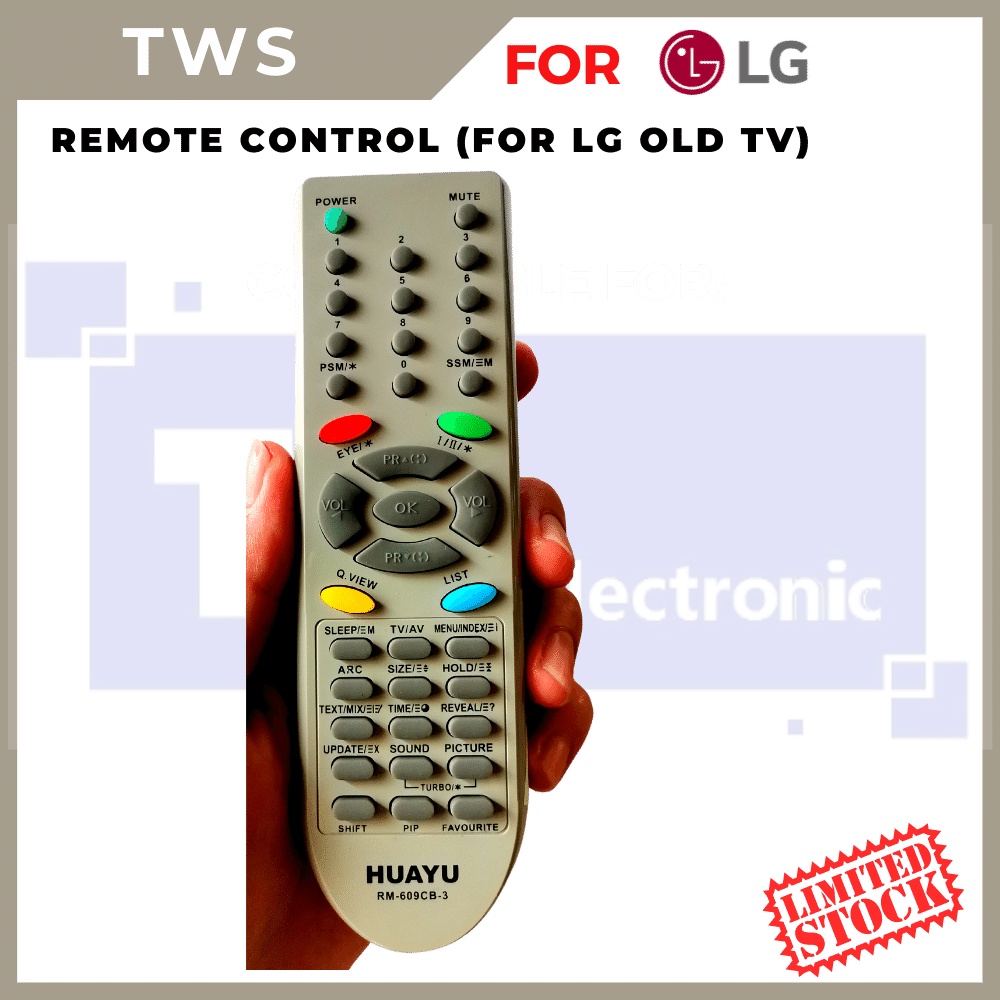 REMOTE CONTROL (FOR OLD LG TV) Shopee Malaysia