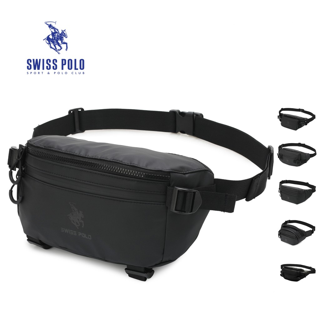 SWISS POLO Water Resistant Waist Bag Black SXN 1550 SXN 1551 SXN 1518 SXN 1520 SXN 1522 SXJ 20061 1 Shopee Malaysia