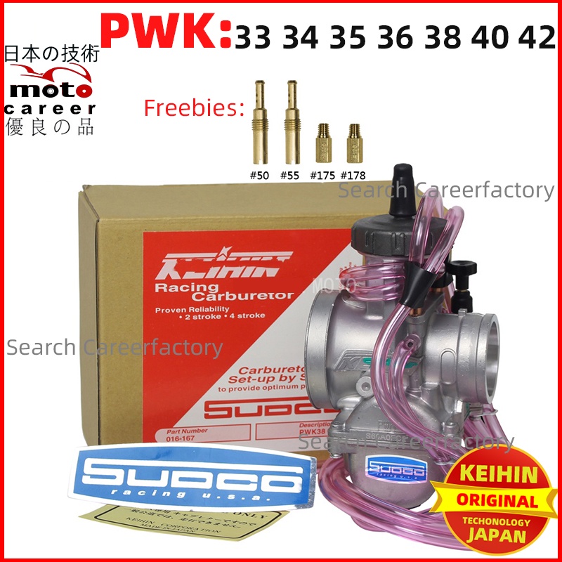 Keihin PWK Carburetor 33 34 35 36 38 40 42mm Free POWER JET Racing ...
