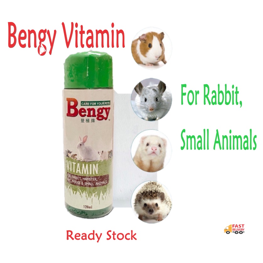 Vitamin Small Animal Bengy 120ml VC Supplement Hamster Guinea Pig Sugar ...