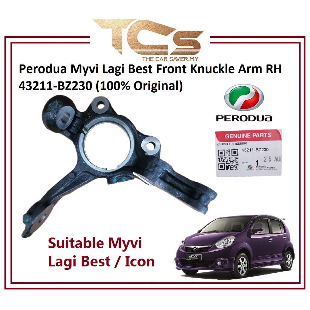 PERODUA ARUZ 2019-2023, MYVI LAGI BEST, ICON 2011-2016 FRONT WIPER