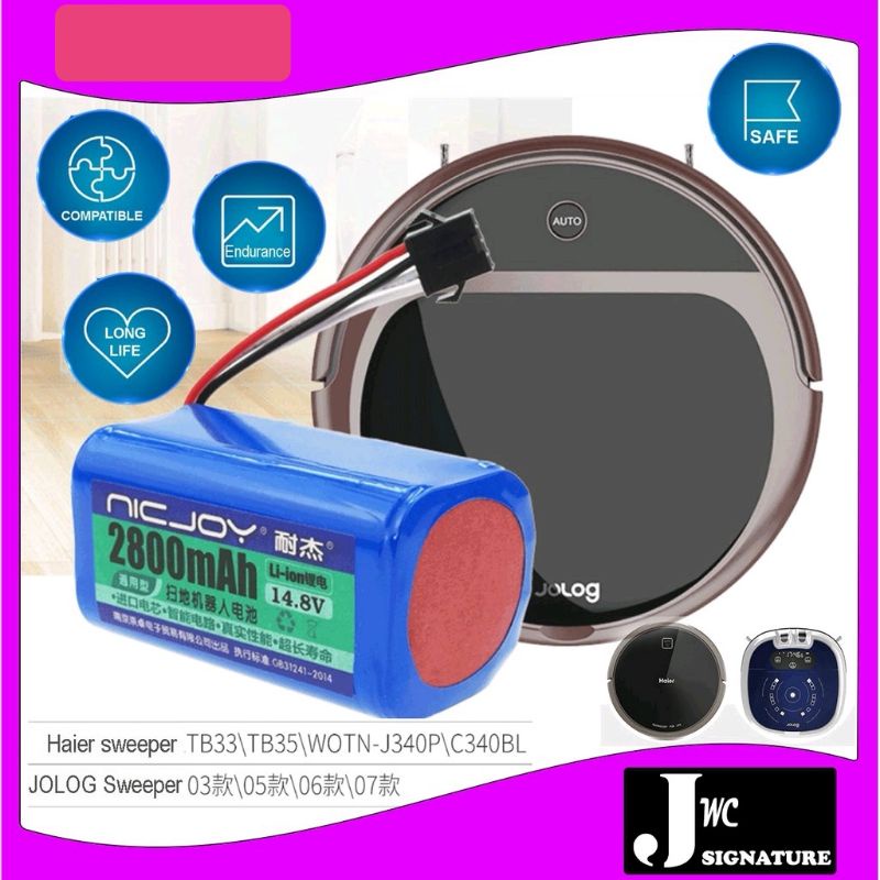 Haier Smart Vacuum Cleaner TB33 TB35 German Artisan Dragon JOLOG