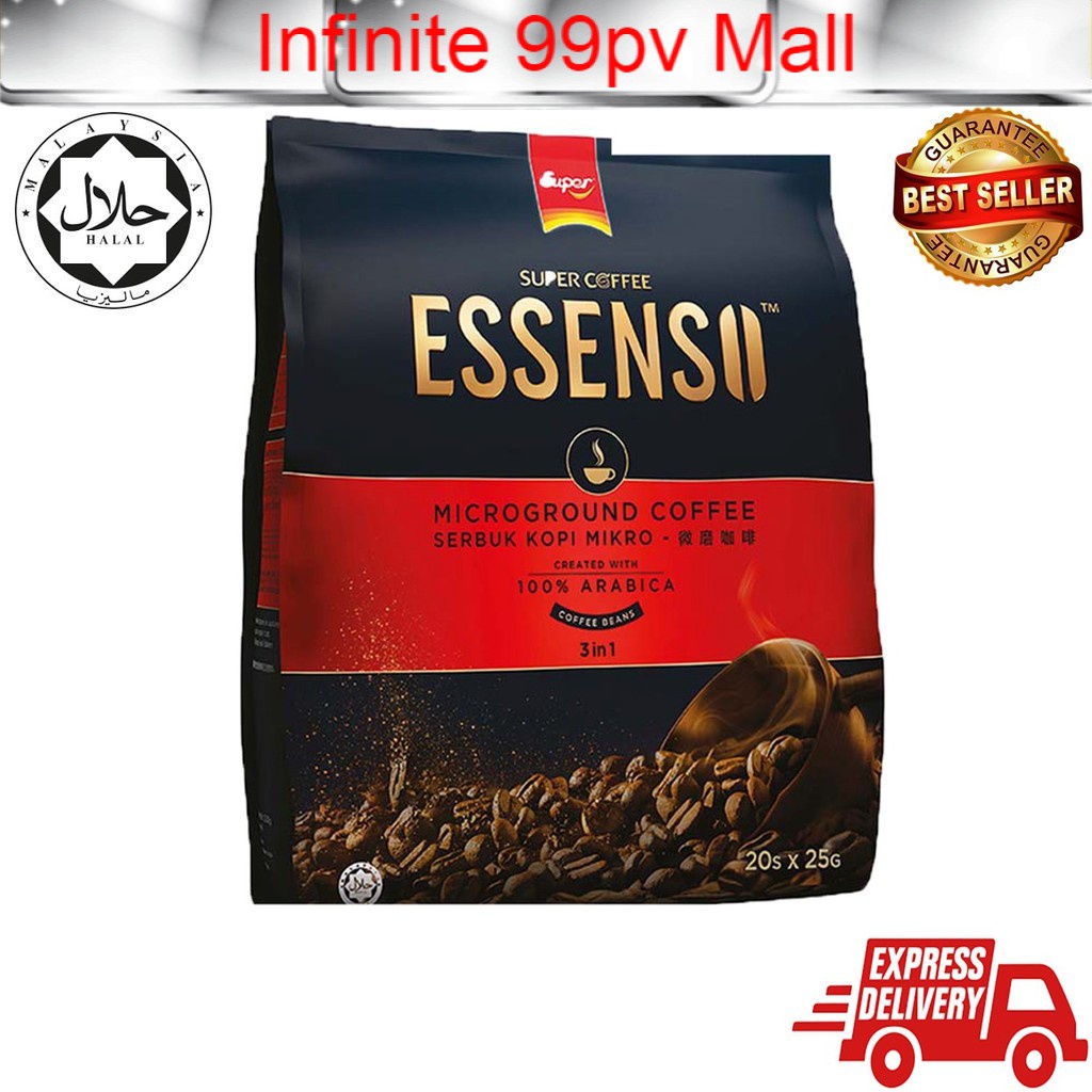READY STOCK ESSENSO MicroGround Coffee – 3 in 1 (1 pack/ 2 packs ...