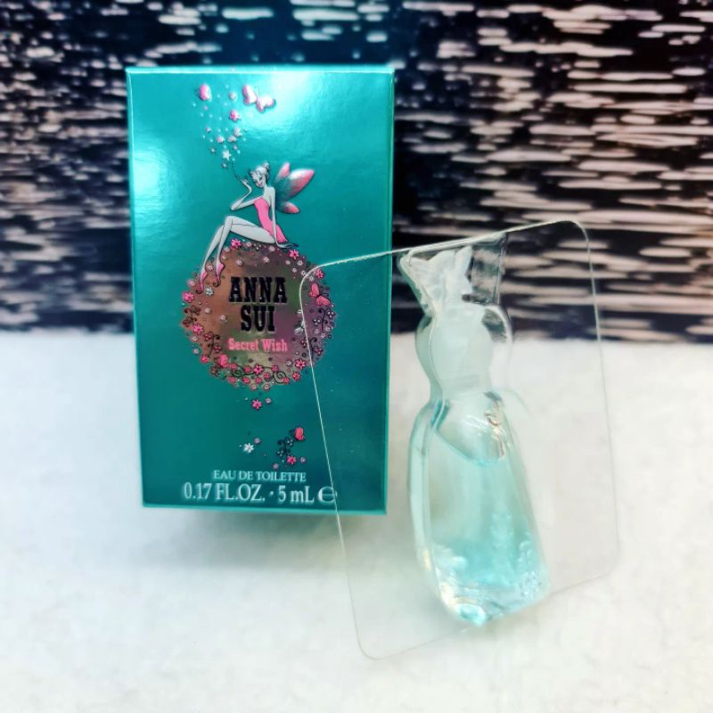 ANNA SUI SECRET WISH EDT MINIATURE PERFUME 5ML