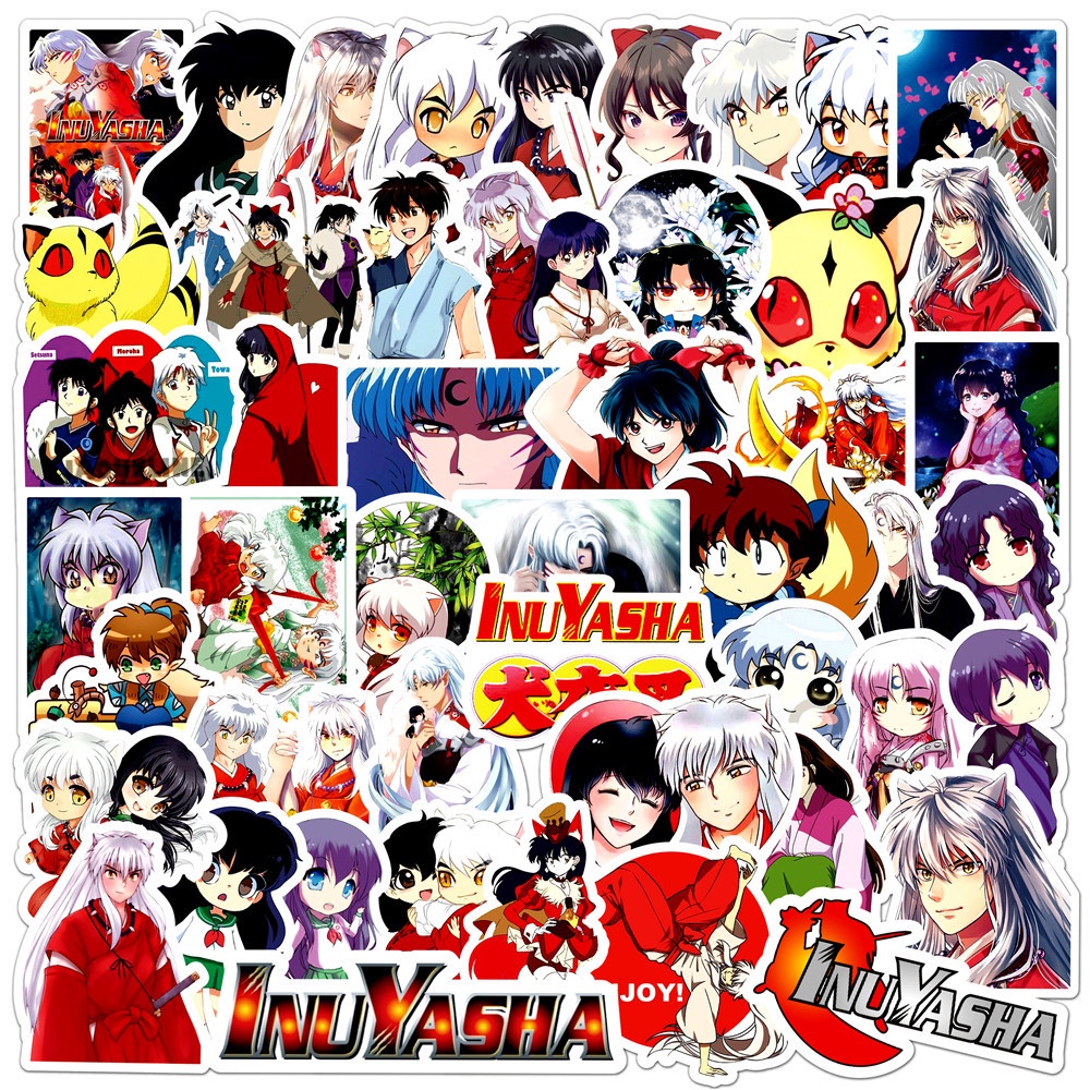 New Style Anime Stickers 50 Styles, Tokyo Revengers/Inuyasha/Tokyo ...