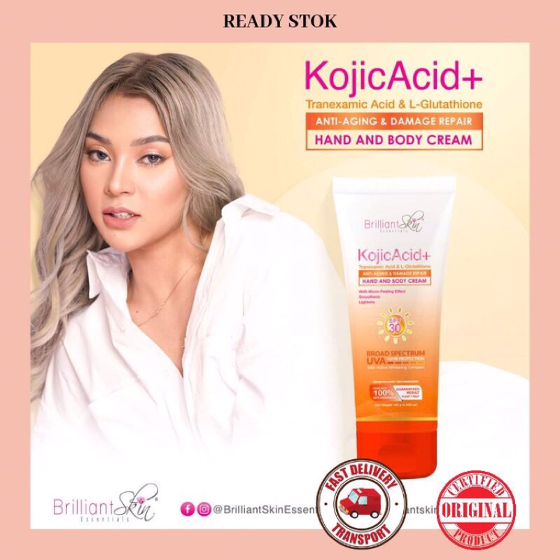 Kojic Acid + Tranexamic Acid & Glutathione Hand Body Lotion 120ml
