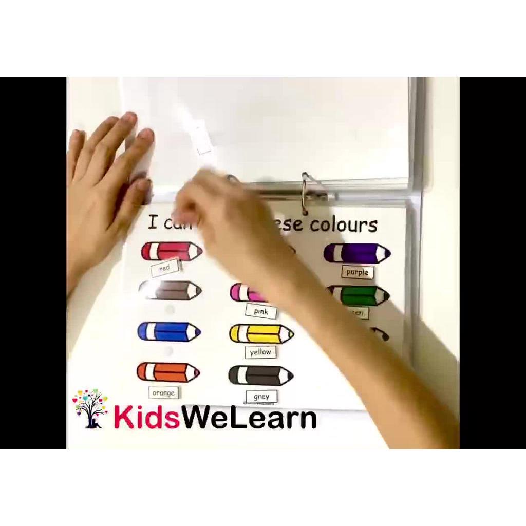 [Handmade]Interactive Learning Workbook 2 (quiet book,adapted book ...