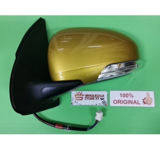 PERODUA MYVI ICON LAGI BEST 2011 SIDE MIRROR DOOR GEAR MOTOR 7 WIRE AUTO FLIP CERMIN MOTOR PINTU