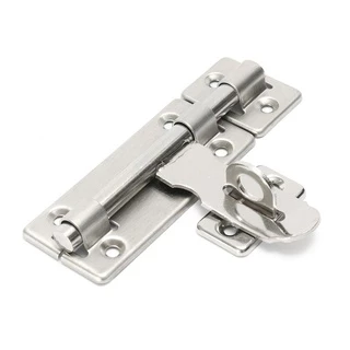 Sliding Barn Door Latch Door Lock Sliding Door Lock Eye Latch Hook Cabin  Window Hook with Screws