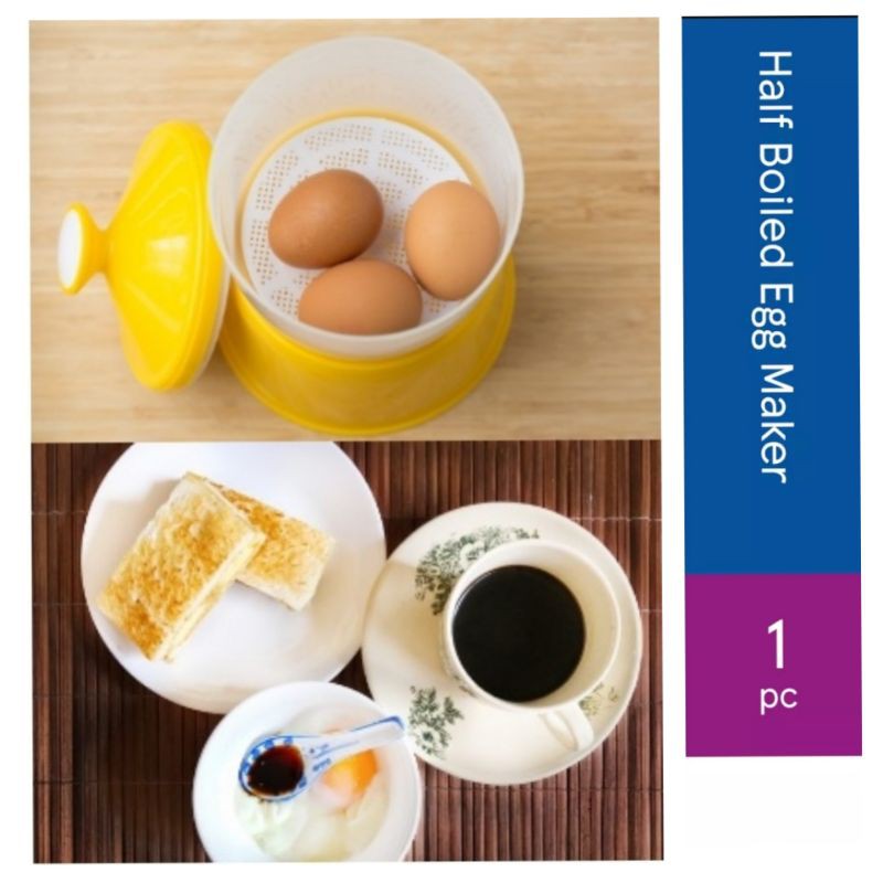 PHD Plastic Half Boiled/Soft Boiled Egg Container 1pc - Asian