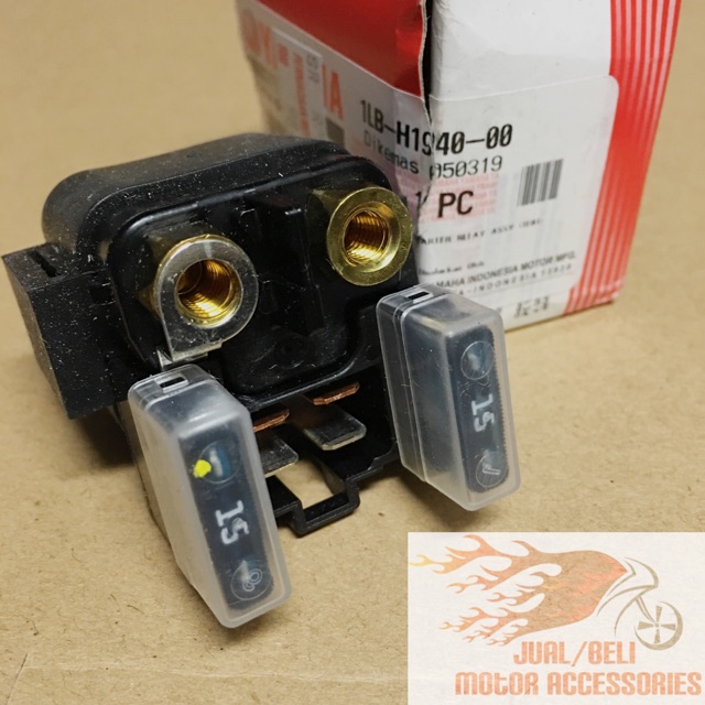 Yamaha Starter Relay Assy Nouvo, Ego , LC, Nouvo LC, ER6, Original 33s