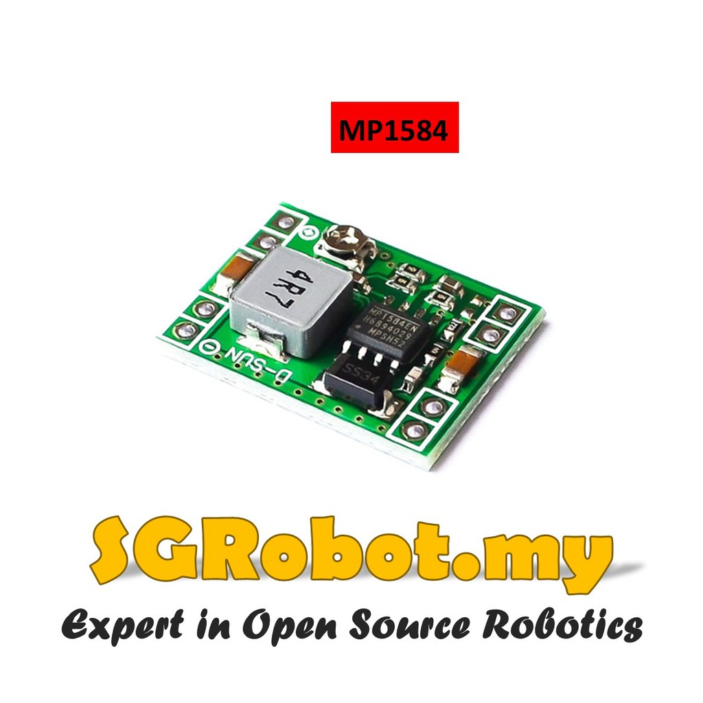 Mini DC-DC Step Down Converter MP1584 0.8-20v 3A Adjustable Regulator ...