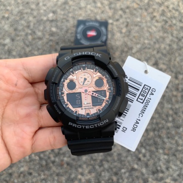 G shock matte black rose clearance gold