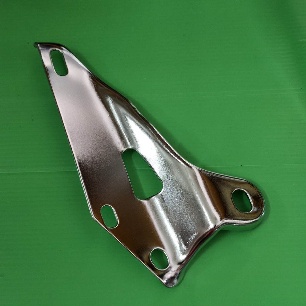 HONDA EX5 EXHAUST BRACKET BLACK CHROME CROME MUFFLER EXHAUST EKZOS PIPE