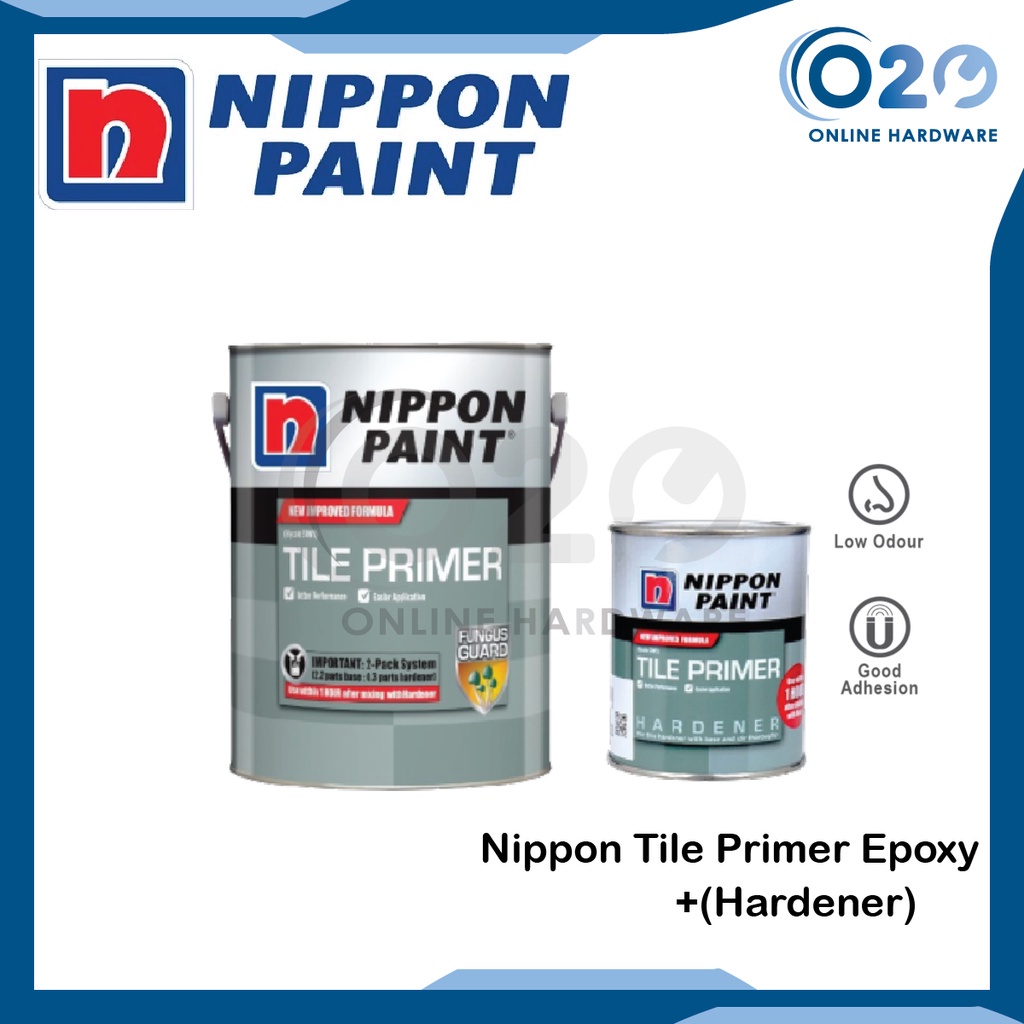 Nippon Paint Tile Primer Cat Dinding Wall Paint Wall Painting Paint ...