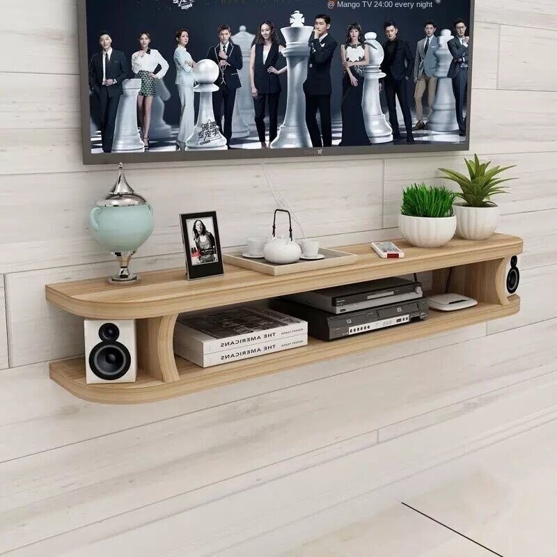 tv wall Simple WallMounted TV Modern Simple Small