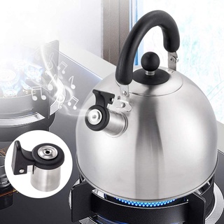 Whistling Stovetop Tea Kettle Stainless Steel, Hot Water Fast to Boil, Cool  Touch Folding, 5000ML, Brushed with Blue Handle