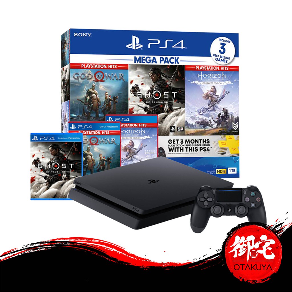 Playstation 4 shop 1tb mega pack