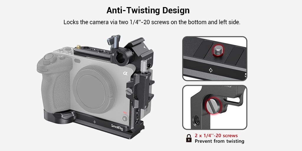 SmallRig 3278 Half Camera Cage for SONY FX3 | Shopee Malaysia