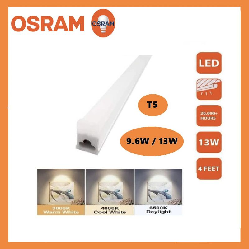 Osram Ledvance Gen Ft Ft W W Led T Batten Shopee Malaysia