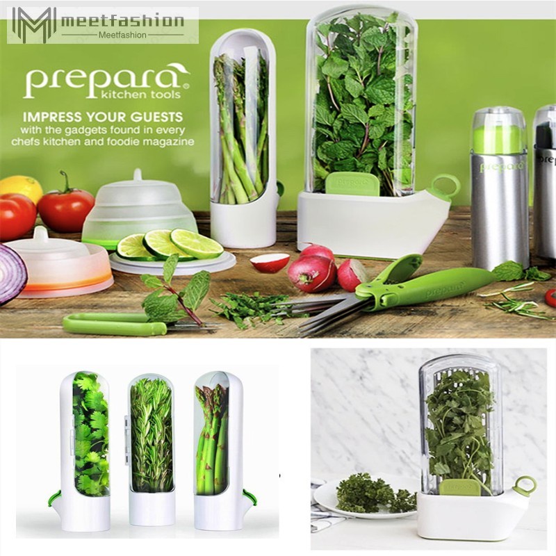 Premium Herb Keeper and Herb Storage Container/American Prepara plant