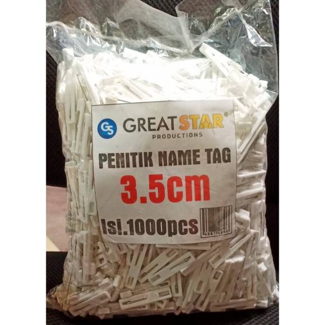 Name TAG MATERIAL PIN 3.5CM NAME BOARD MATERIAL PIN CONTENTS 1000PCS ...