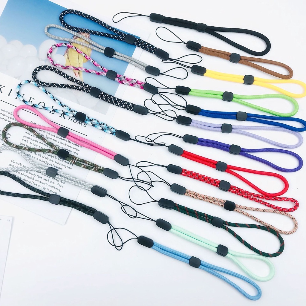 Adustable Mobile Phone Wrist Straps Hand Lanyard Keychain Anti Lost USB