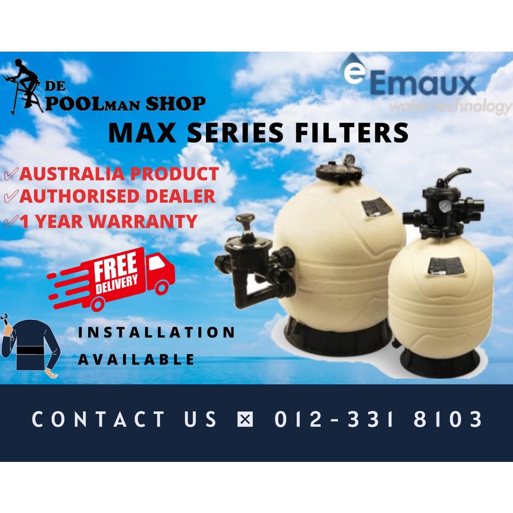 SWIMMING POOL FILTER EMAUX MFV27 SAND FILTER 27A" Shopee Malaysia