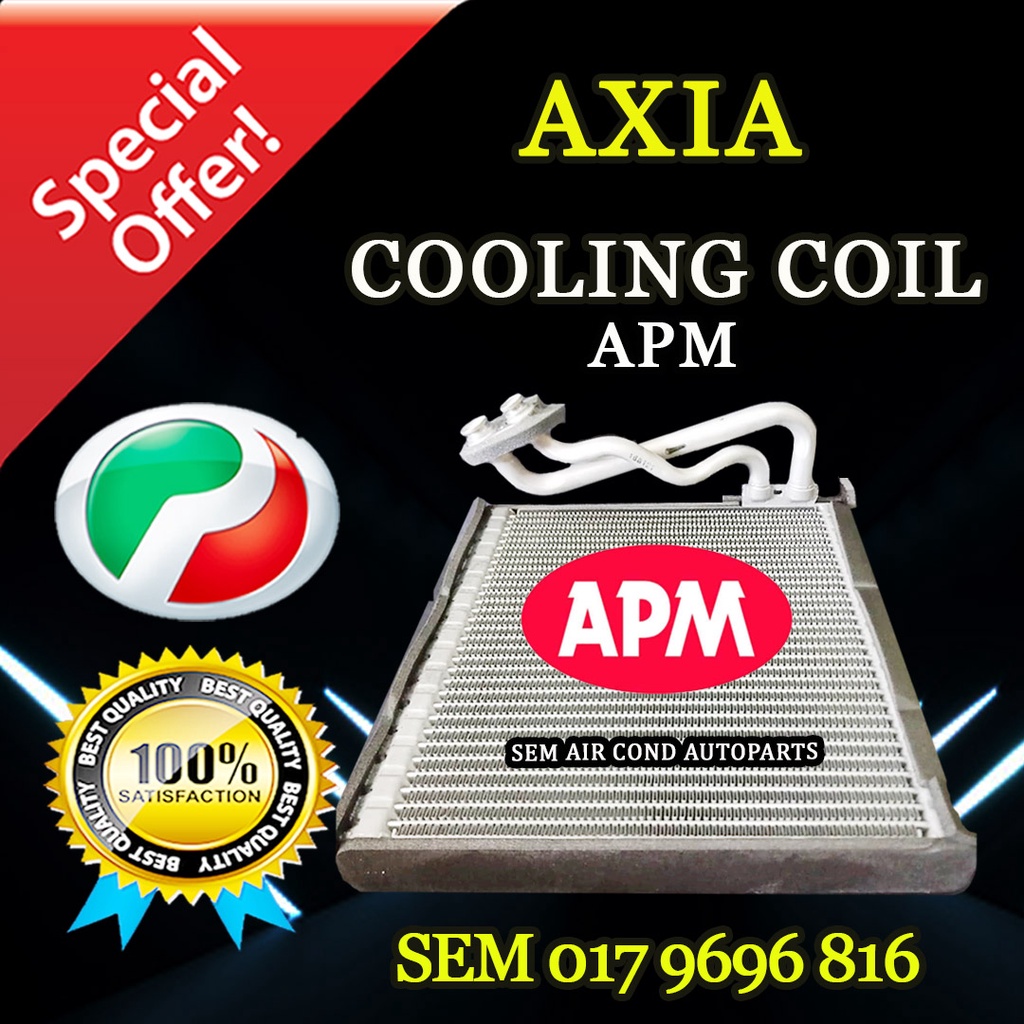 PERODUA AXIA APM COOLING COIL/ EVAPORATOR (CAR AIRCOND SYSTEM) Shopee