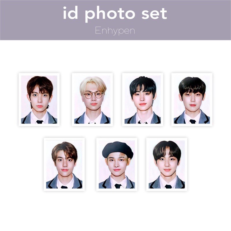 [READYSTOCK] 7 PCS ENHYPEN ID PHOTO SET | Shopee Malaysia