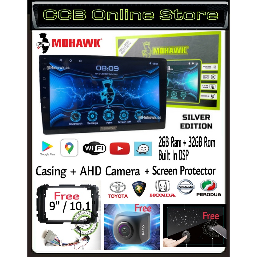 MOHAWK 2+32GB Built in 48DSP / Carplay / Time Alignment / BLUETOOTH ME ...