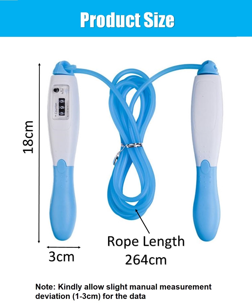 Counting Rope Skipping Jump Ropes Adult Children Skipping Rope Sports ...