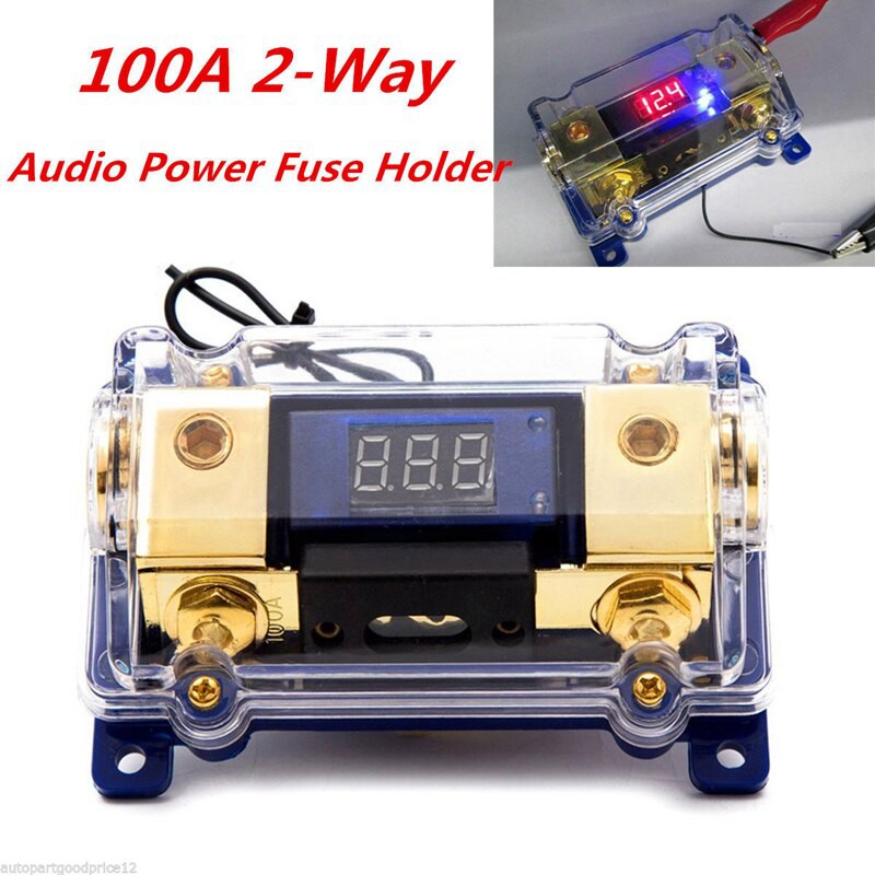 HIGH PERFORMANCE CIRCUIT DIGITAL DISPLAY FUSE BOX HOLDER CAR AUDIO ...