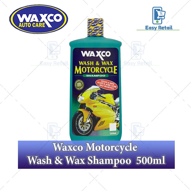 Waxco Wash & Wax Motorcycle Shampoo 500ml | Shopee Malaysia