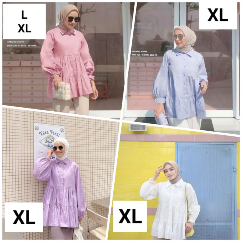 Cotton Silk Miranda Blouse main image 1