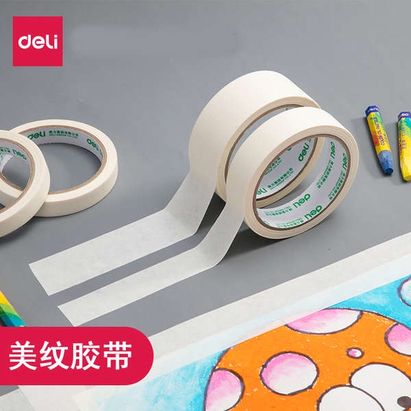 ReadyStock Deli Art Paper Tape Pita Kecantikan Split Dengan Pelajar Lukisan Khas Lukisan Seni