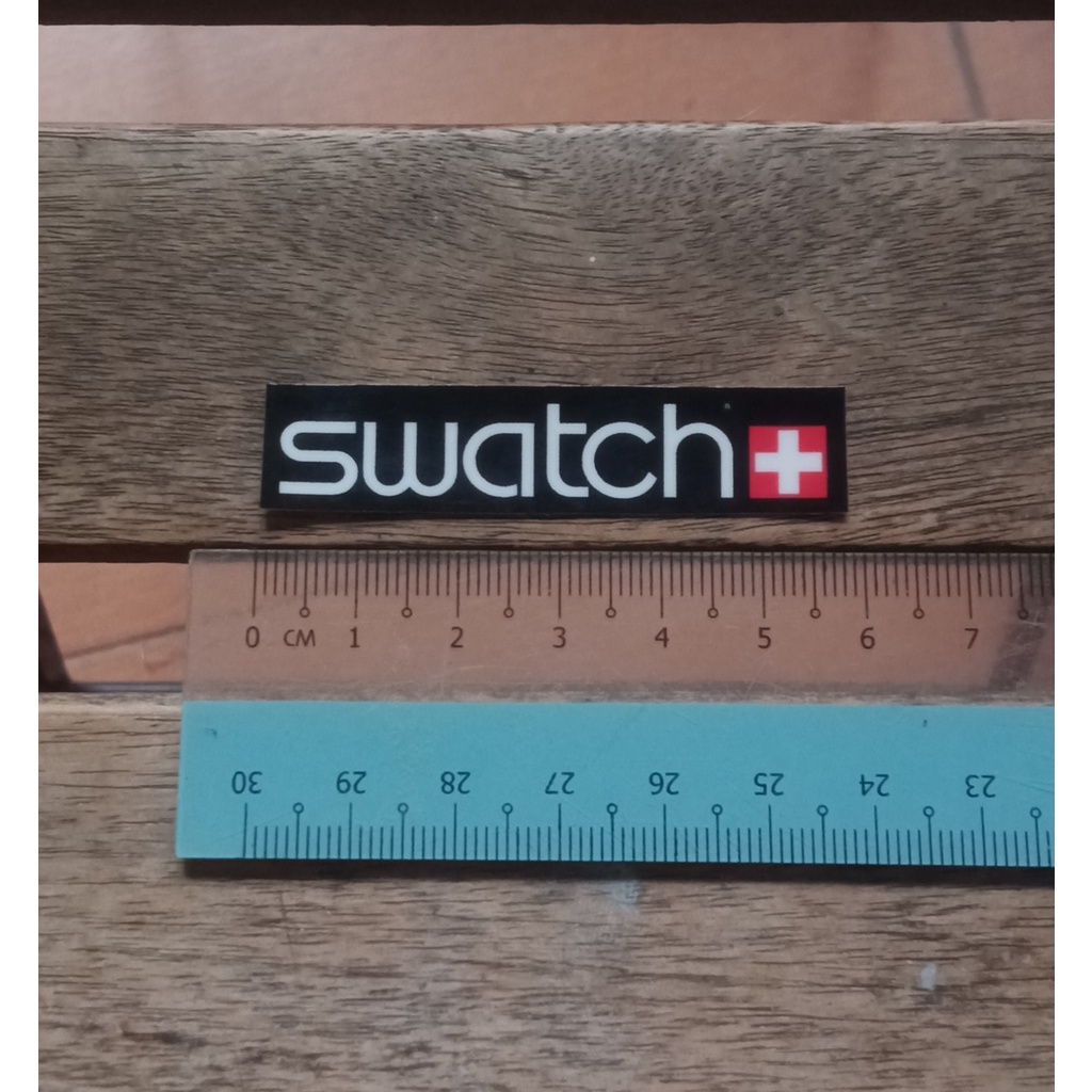 SWATCH sticker for motorcycle, mtb, bmx, fixie, bicycle, helmet ...