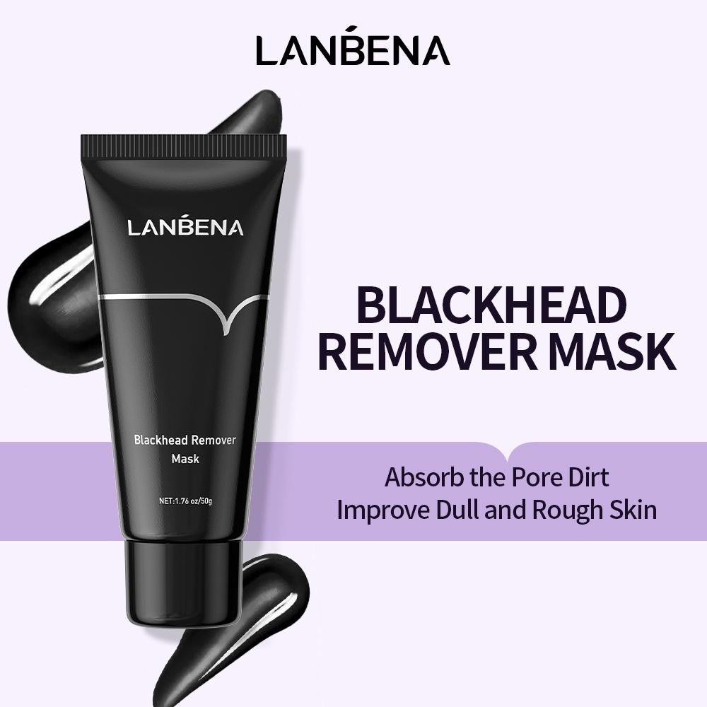 LANBENA Blackhead Remover Mask Peel-Off acne control Bamboo Charcoal ...