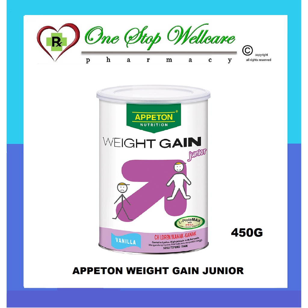 APPETON WEIGHT GAIN JUNIOR 450G (EXP 12/2025) Shopee Malaysia