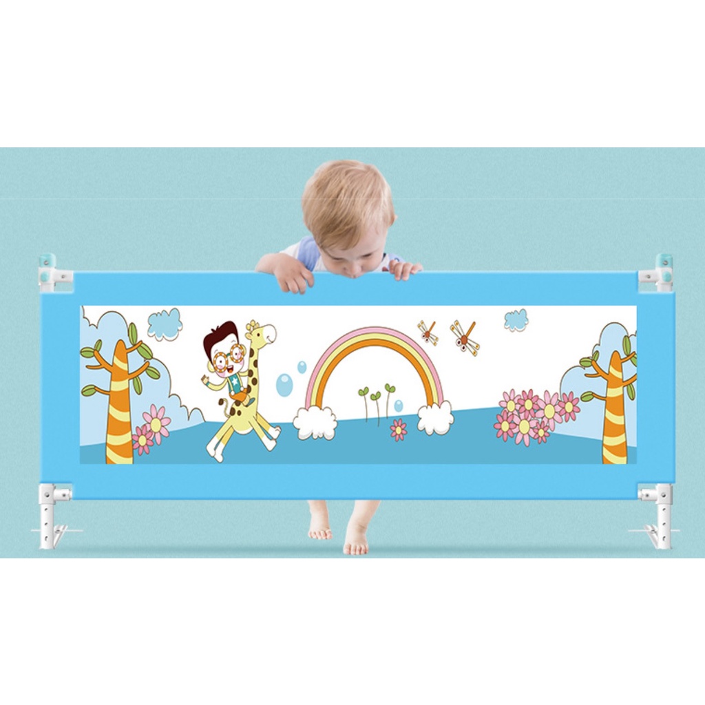 Boleh adjust tinggi Adjustable Bed Fence Pagar katil Baby Bed Fence