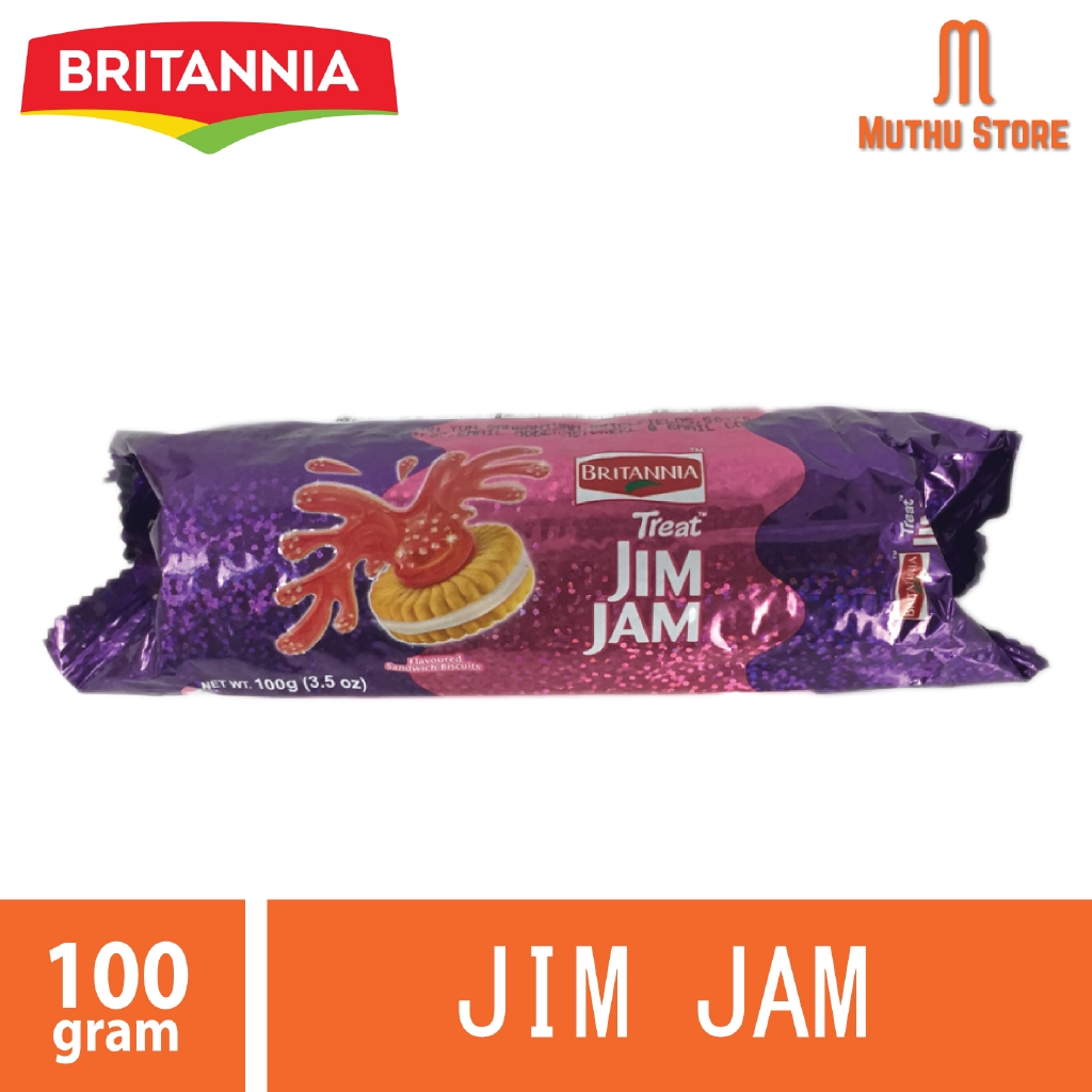 BRITANNIA JIM JAM BISCUITS 100g Shopee Malaysia