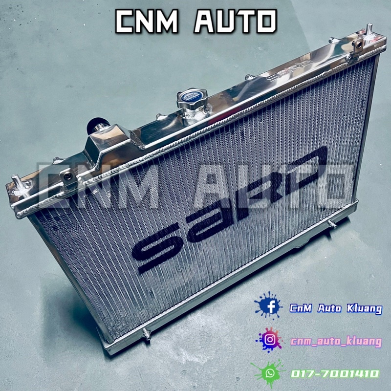 SARD Aluminum Radiator Proton Persona Gen2 Satria Neo Saga BLM FLX Waja ...