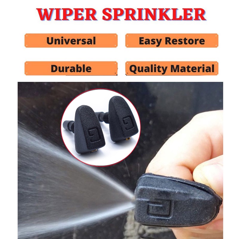 [Ready Stock] 2pcs Universal Windshield Washer Water Car Water Sprayer