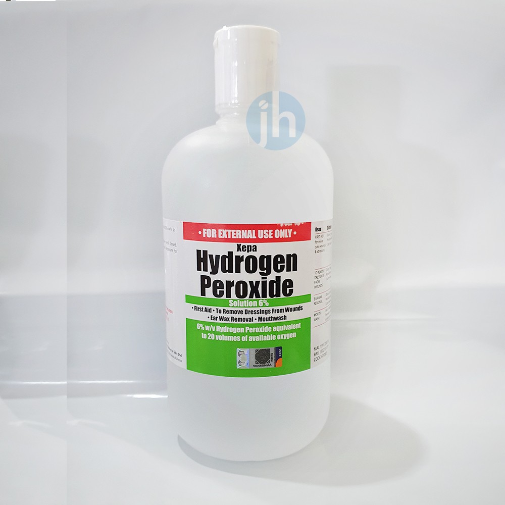 Solution Xepa Hydrogen Peroxide 6 500ml Shopee Malaysia