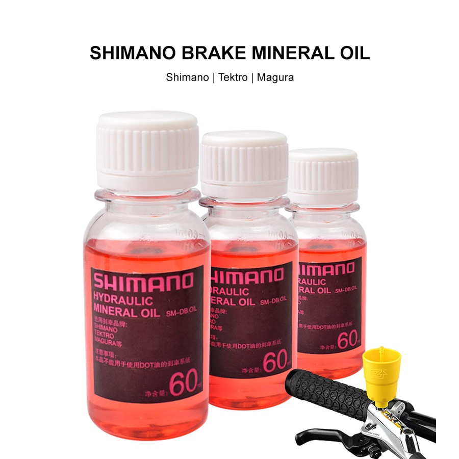 Shimano Tektro Magura Hydraulic Brake Mineral Oil 60ml Shopee Malaysia