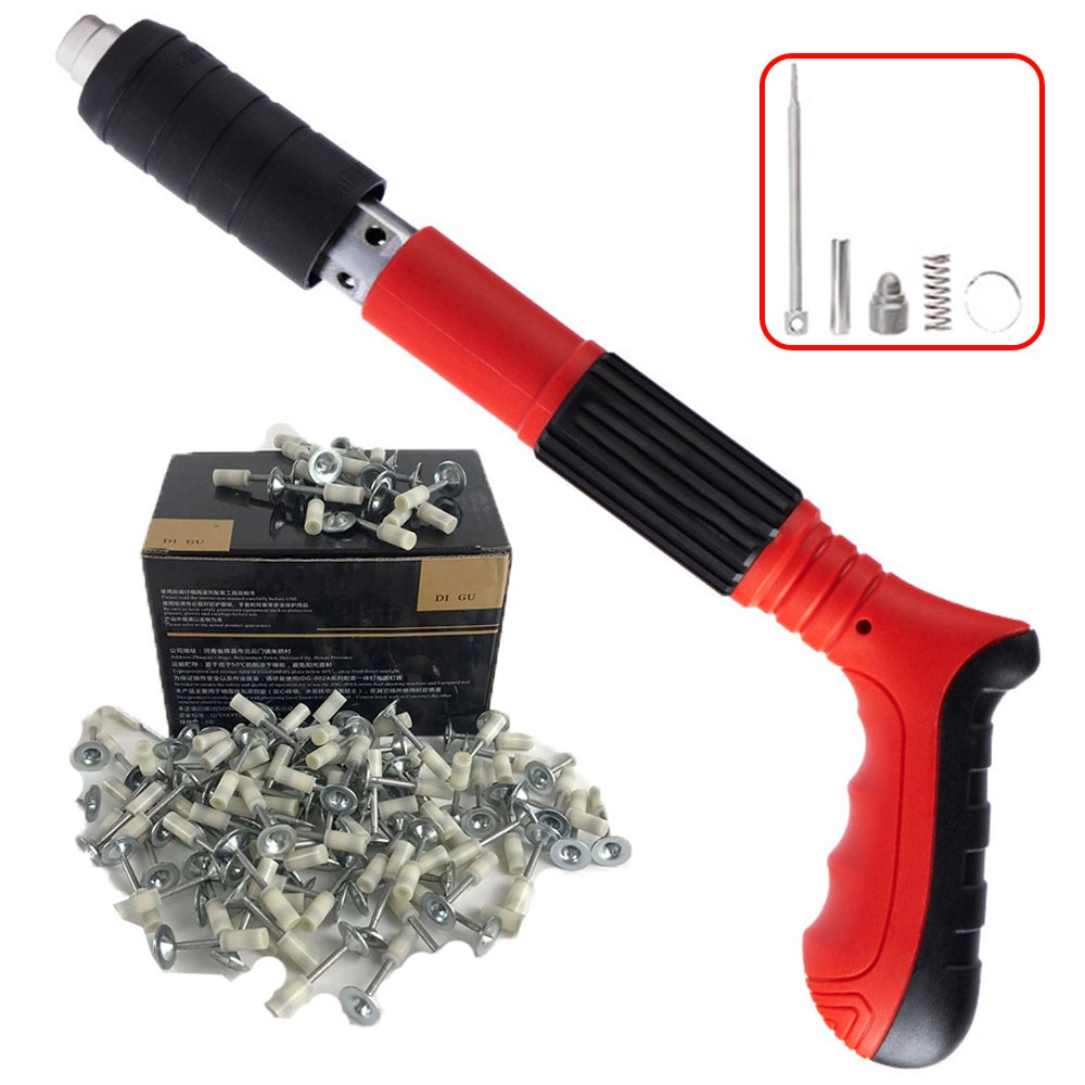 Steel Nail Guns Ceiling Rivet Gun Tufting Gun Manual Concrete